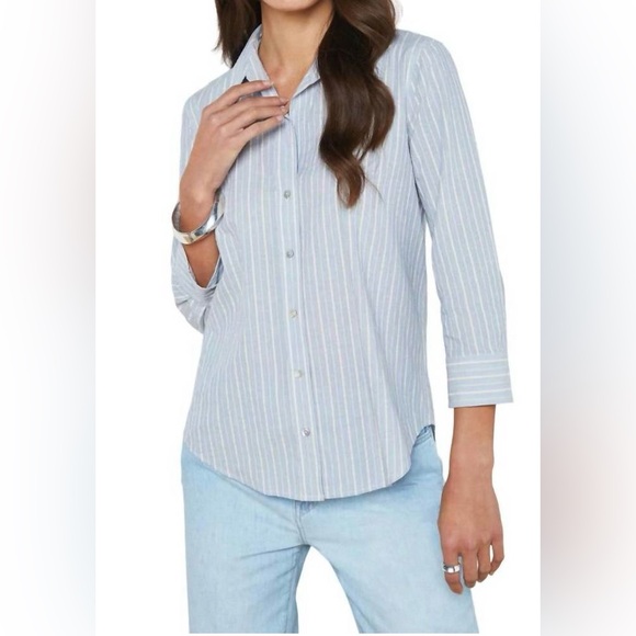 💥PRICE DROP💥 L'AGENCE Daniella 3/4 Sleeve Blouse - Picture 1 of 8